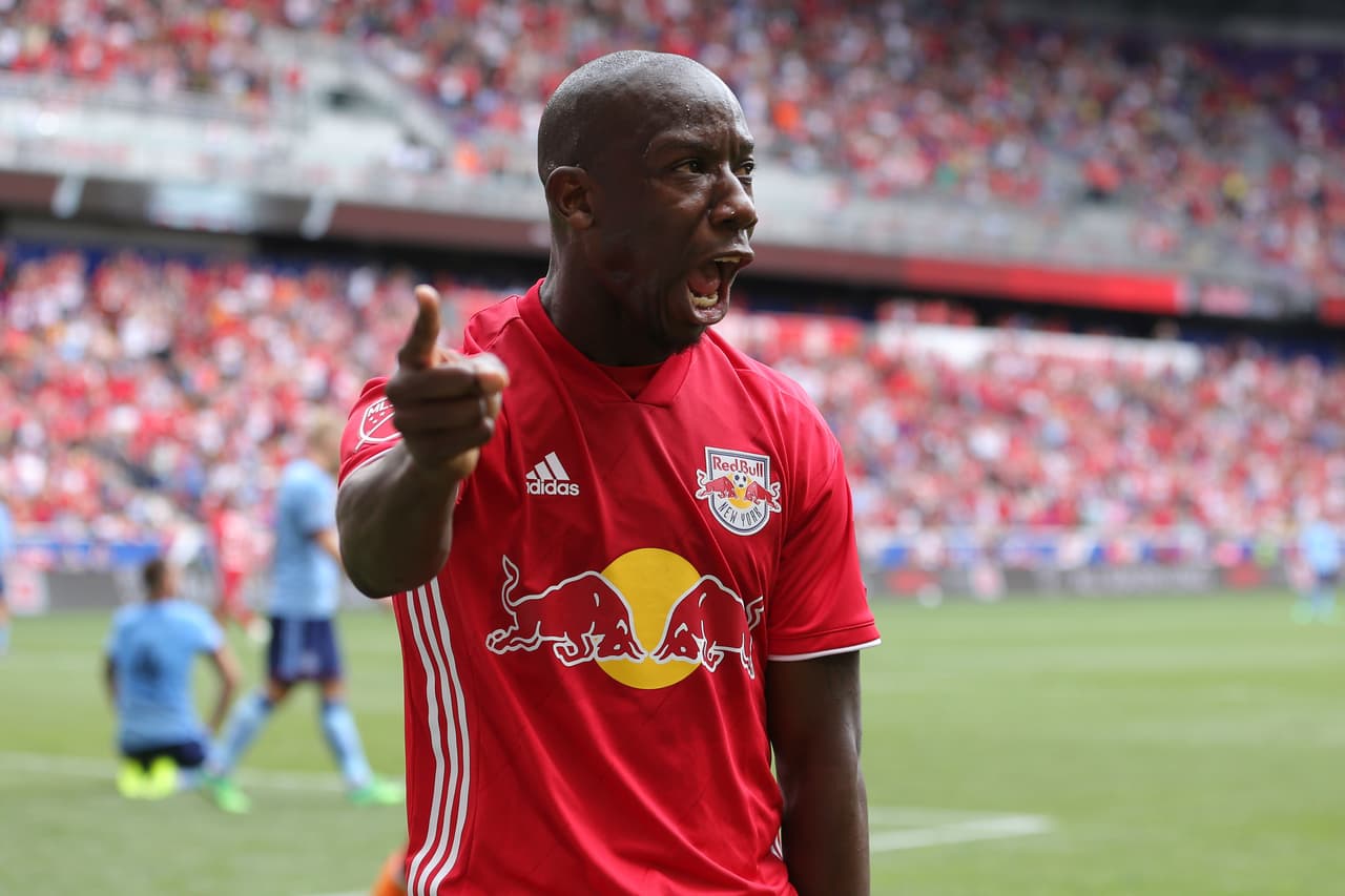 Con sus dos anotaciones frente a Atlanta United, Bradley Wright-Phillips alcanzó los 8 goles en la MLS 2018. El inglés de New York Red Bulls ocupa el primer lugar en la tabla de artilleros de la liga. (USA Today Images)