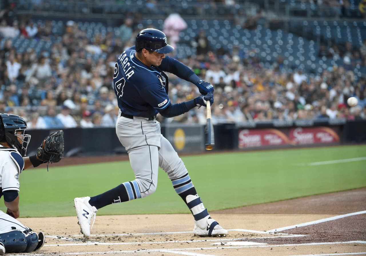 RF. Con 110 de OPS+, y una gran defensa, además de 20 cuadrangulares, el venezolano Avisaíl García reclama el jardín derecho.