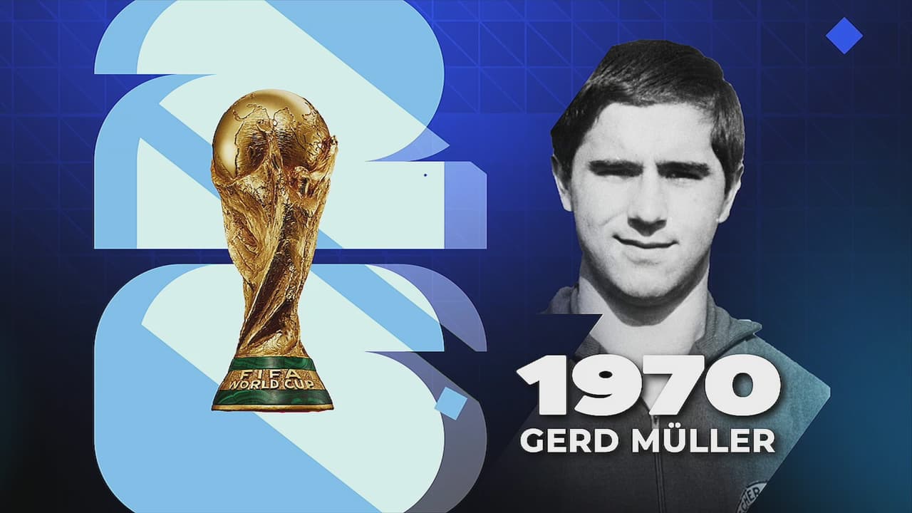 ¡El 'bombardero' alemán Gerd Müller en México '70