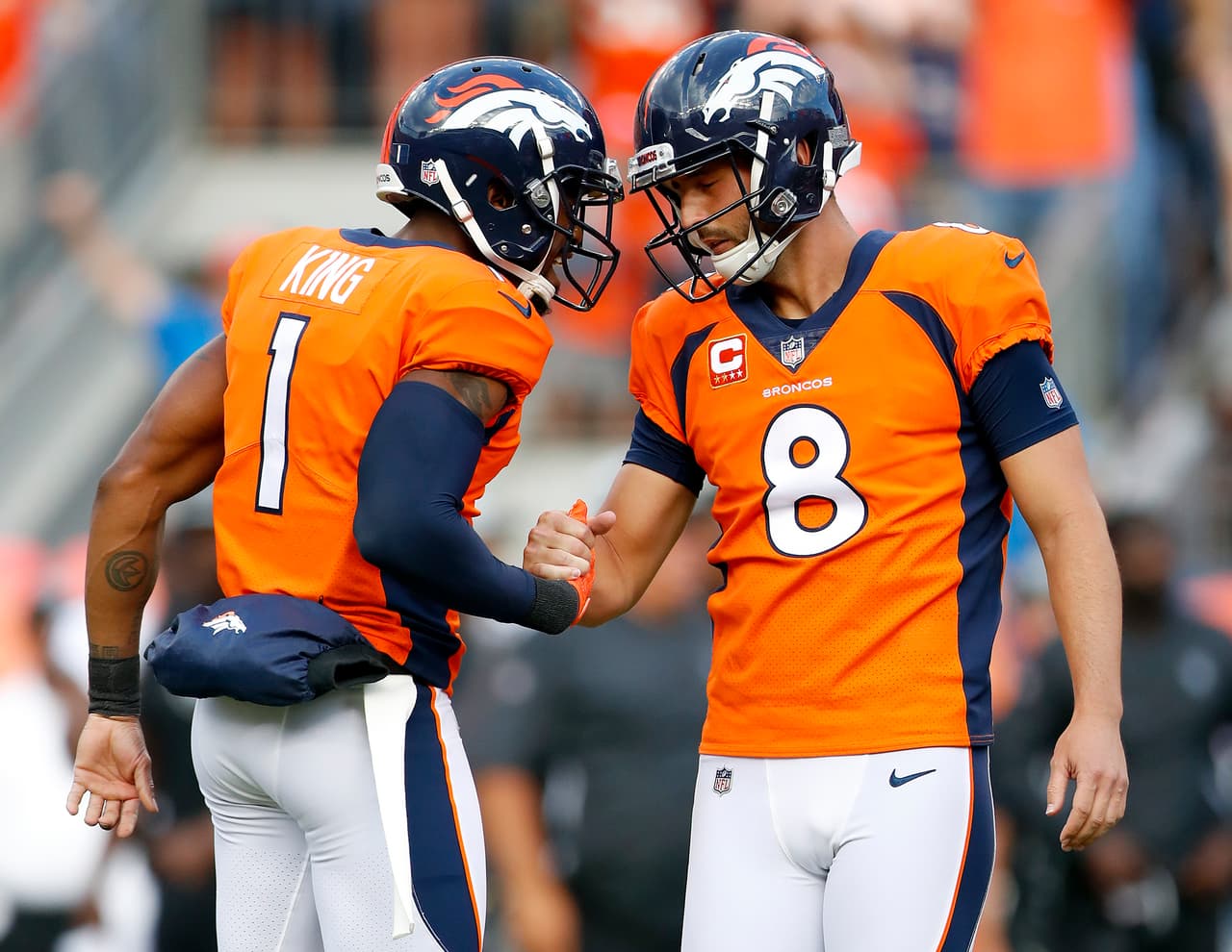 En la última serie ofensiva del partido, los Broncos, con gol de campo de Brandon McManus (8) de 36 yardas, le dieron la vuelta a un partido que parecía imposible ganar. Ganó Denver 20-19.
