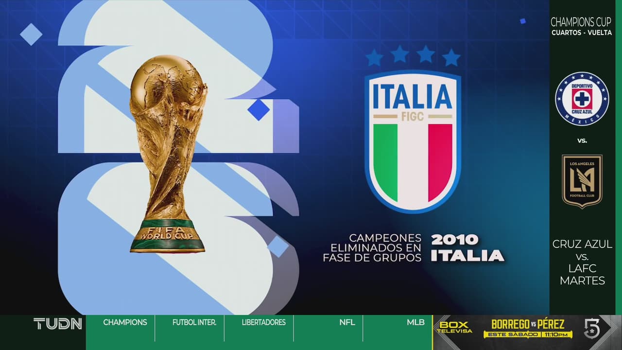 Sudáfrica 2010, el Mundial en el que Italia sufrió la maldición del campeón