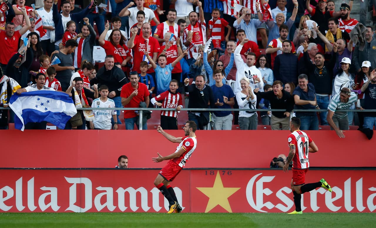 En el segundo tiempo la dinámica no cambió y el Girona era el dueño del partido, demostrándolo con la igualdad al minuto 54 con el uruguayo Cristian Stuani.