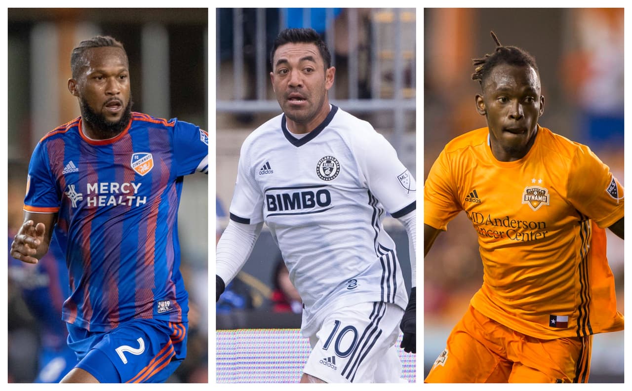Kendall Waston, Marco Fabián y Alberth Elis, figuras de MLS y preconvocados por sus selecciones.
