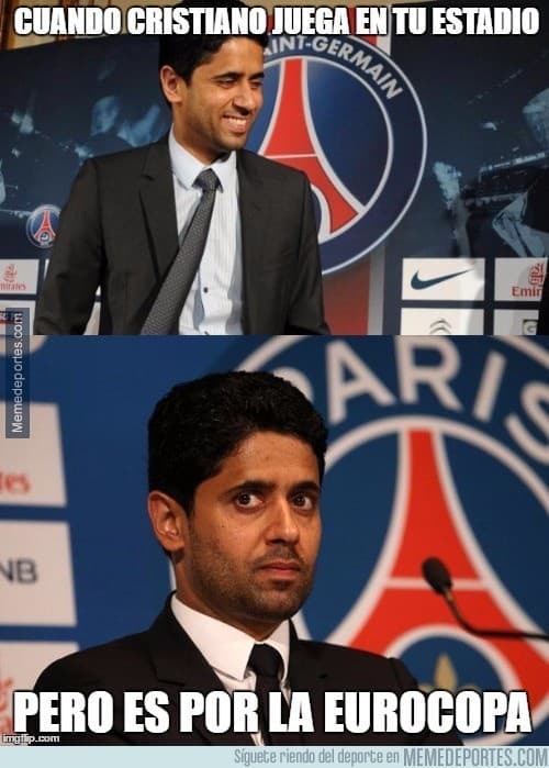 Cristiano Ronaldo falló un penal en la Eurocopa con Portugal y las burlas no se hicieron esperar contra el futbolista portugués que además nos regaló un curioso salto.