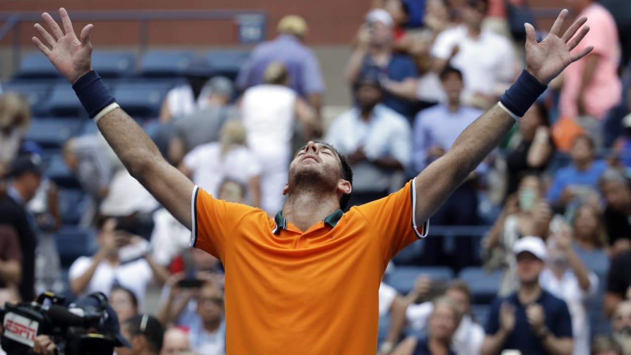 Habrá nuevo campeón en el US Open: Nadal se retiró ante Del Potro cuando perdía dos sets a cero