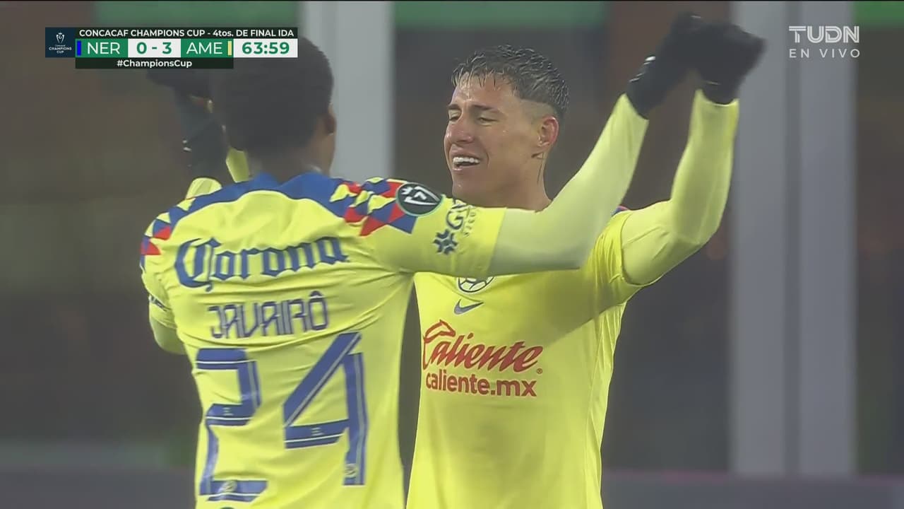 ¡A tiempo! Chicote empuja el balón para el 0-3 del América