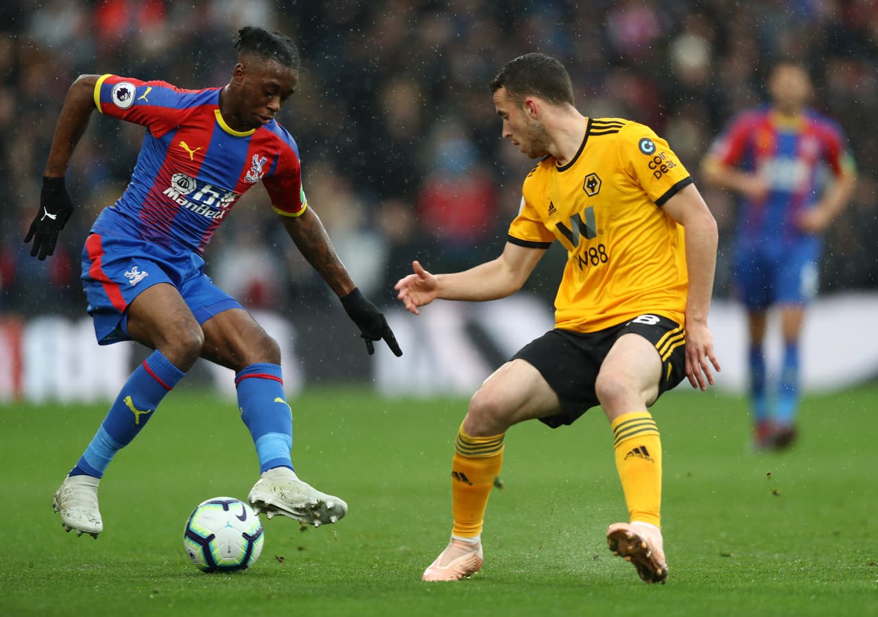 Con el final del primer tiempo, los locales superaban ampliamente a los Wolves en la posesión, pero de nada les serviría.