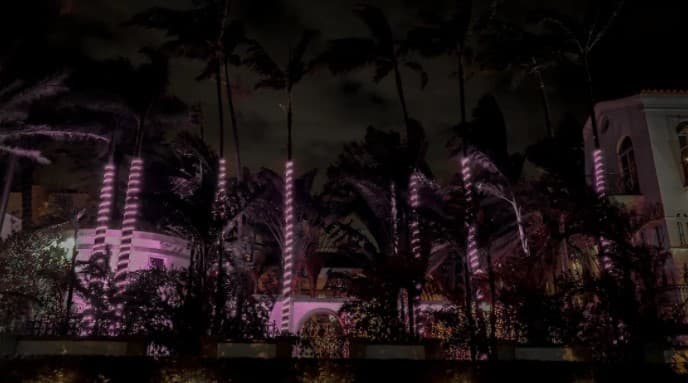 Museum of Science, University of Miami, New World Symphony, The Paramount Miami Worldcenter, Miami Tower y más edificios icónicos, se unieron para apoyar a los de David Beckham en su encuentro ante Nashville.