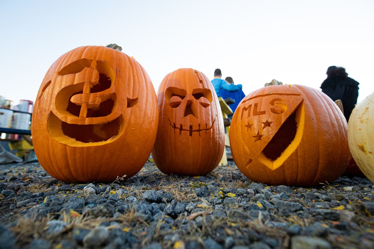 El clima de Halloween y de los Playoffs de la MLS estuvo más que presente en el Subaru Park.
<br>