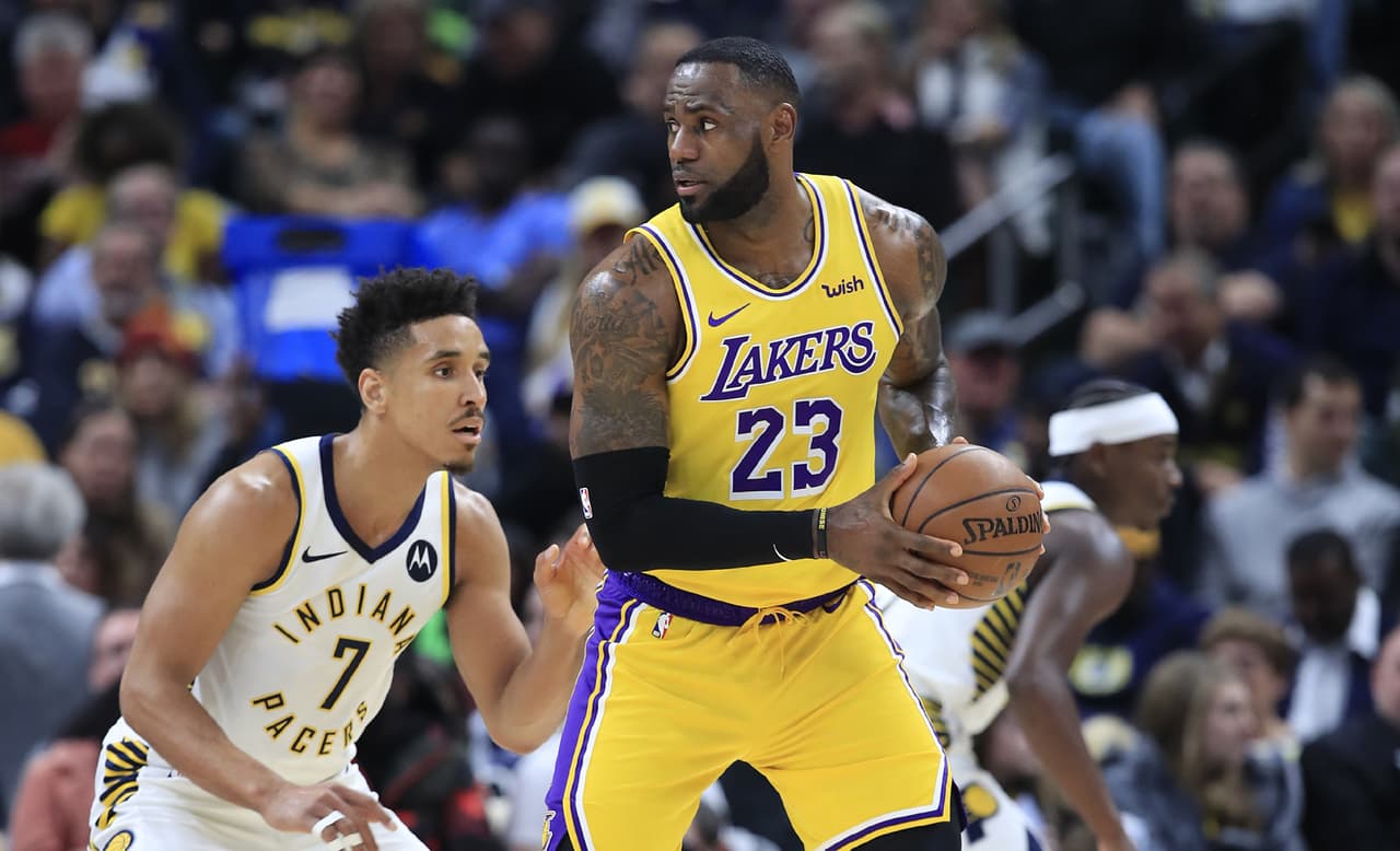 Pacers frena a los Lakers de LeBron James