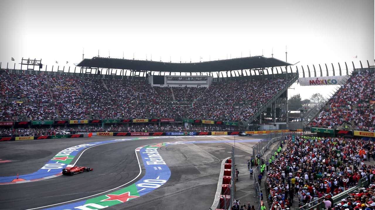 El F1 Gran Premio de México 2019 recibe el casco de oro