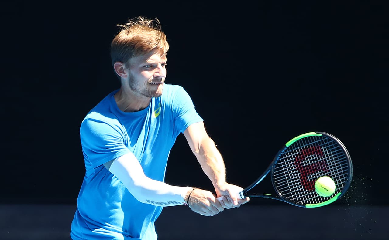 Así se preparan los grandes como el español Rafael Nadal, el suizo Roger Federer, el alemán Alexander Zverev, el serbio Novak Djokovic, la juvenil francesa Clara Burel y el belga David Goffin (foto) para el Australian Open.