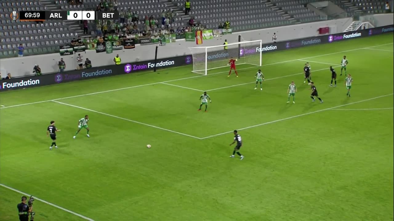 ¡TIRO ATAJADO! disparo por Luiz Henrique.