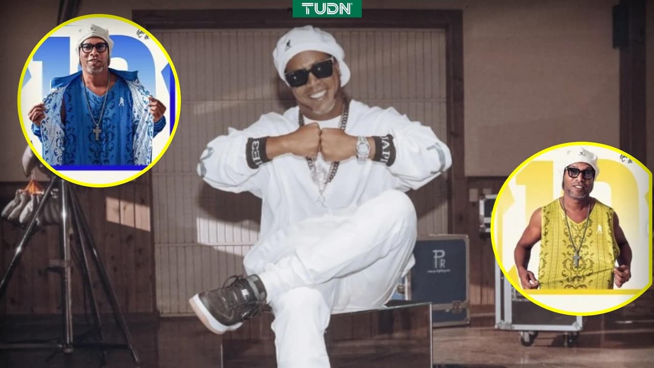 Ronaldinho lanzó su primer disco musical junto a Pitbull y Sean Paul