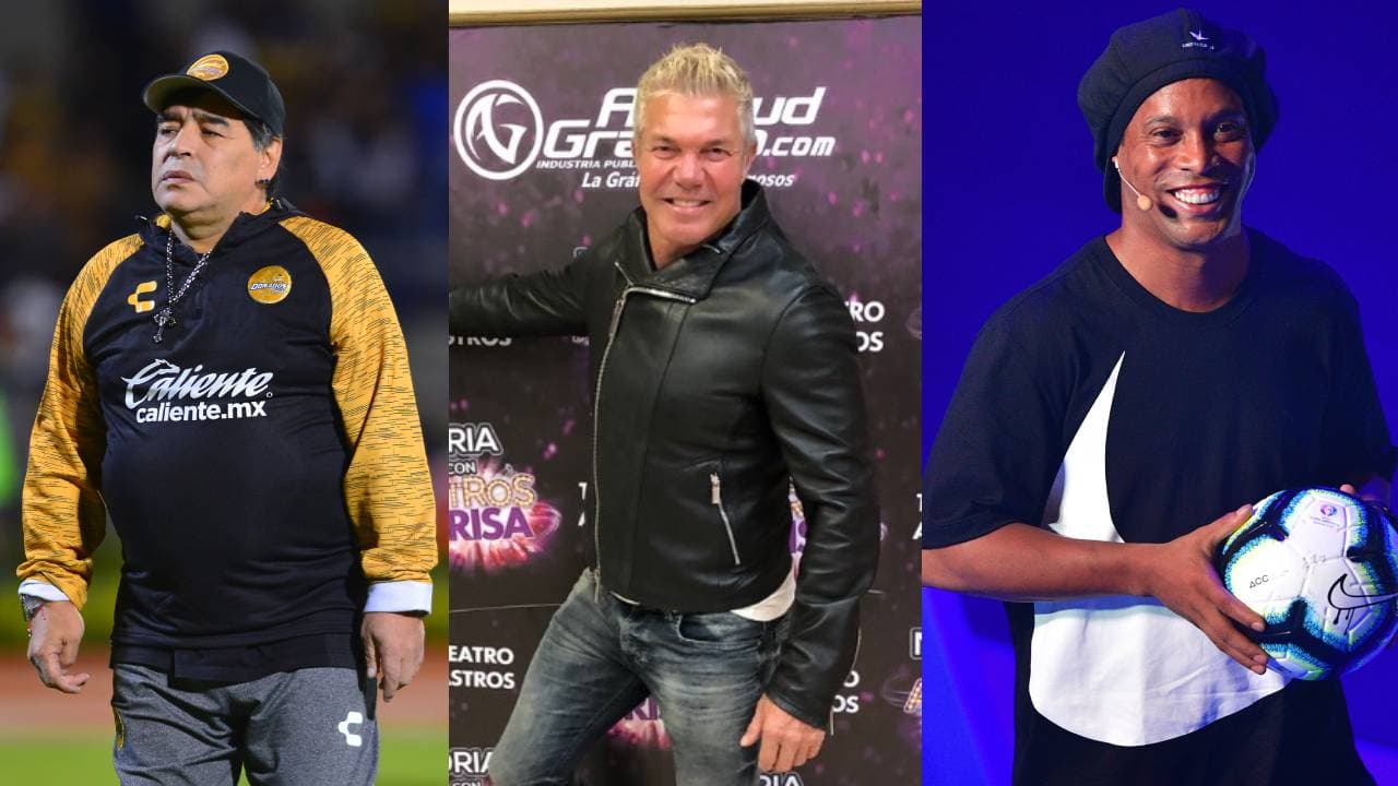 Diego, Burlando y 'Dinho', un triángulo que resultó polémico tras las declaraciones del técnico de Dorados.