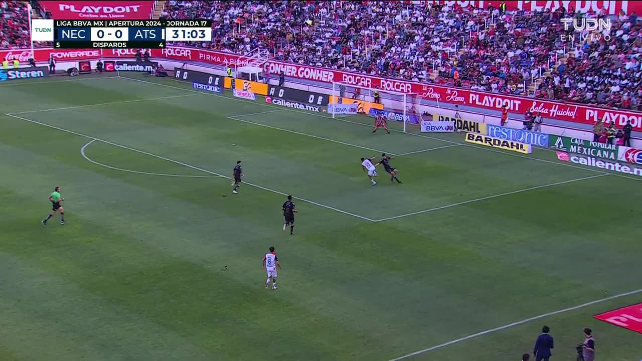 ¡TIRO ATAJADO! disparo por Eduardo Aguirre.