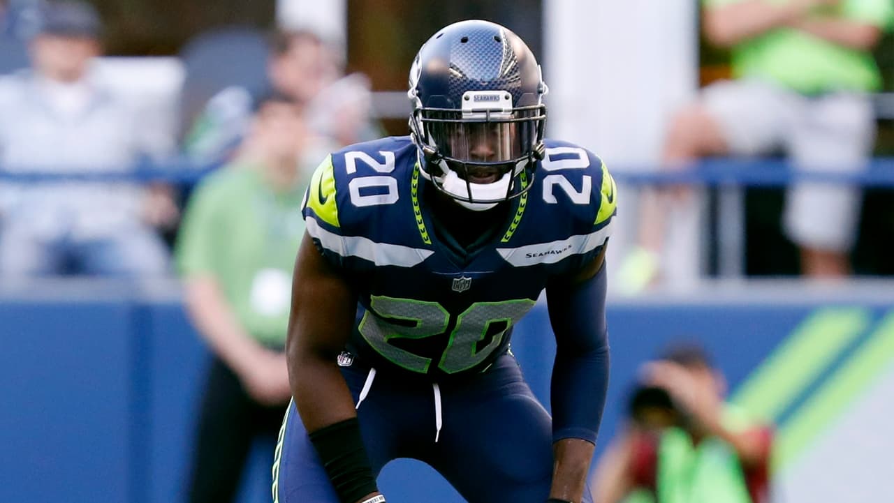 Seattle Seahawks cornerback Jeremy Lane (20) lines up in the secondary during an NFL preseason game against the Kansas City Chiefs, August 25, 2017 in Seattle. The Seahawks defeated the Chiefs 26-13. (Kevin Terrell via AP)