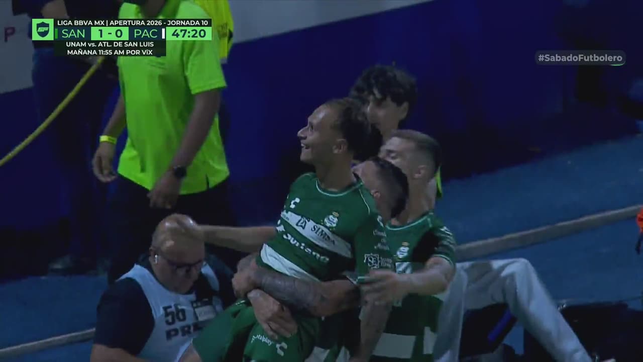 ¡Este sí cuenta! Gool del Santos, Fracisco Villalba desde los 11 pasos