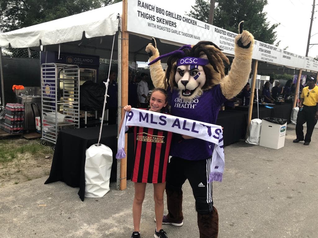 La afición del actual monarca de la MLS acudió al Juego de las Estrellas 2019.