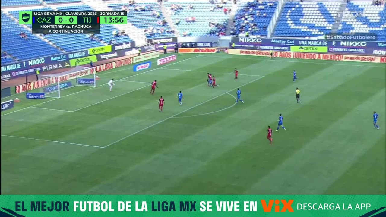 ¡El polémico penal en el Cruz Azul vs. Tijuana que acaba en gol del 'Toro' Fernández!