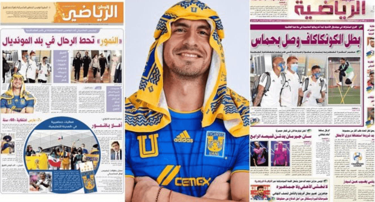 Tigres se roba las portadas para Mundial de Clubes en Catar