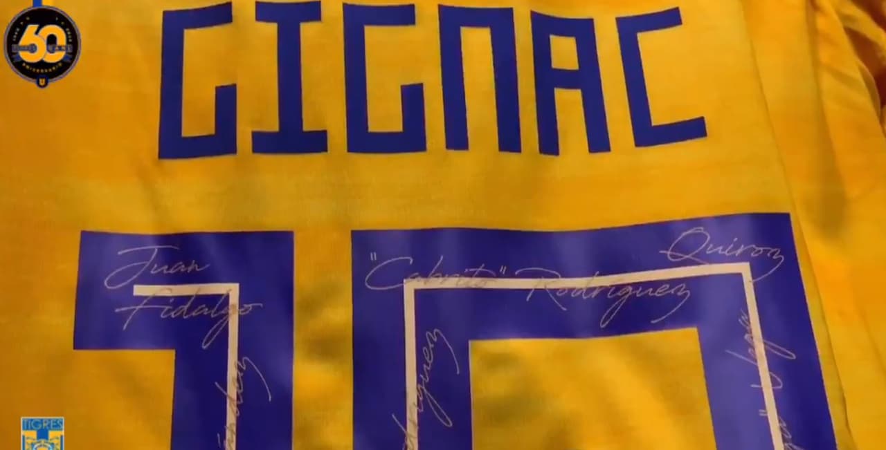 Tigres honrará a su primer XI con jersey especial ante Juárez
