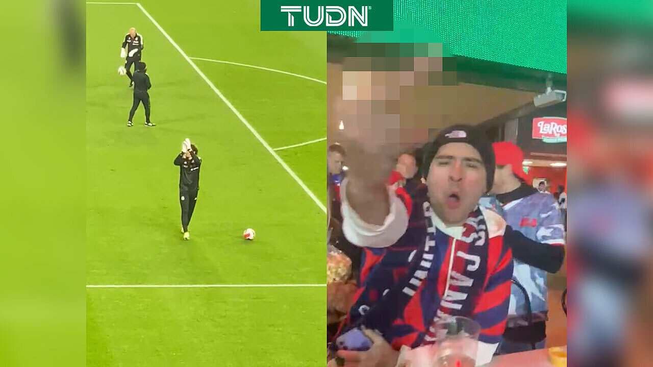 Video: Fanáticos de Estados Unidos insultan a Ochoa con seña obscena