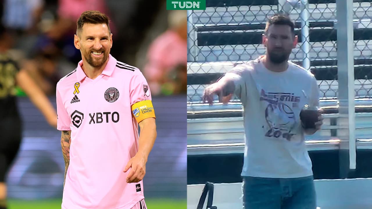 Messi es baja ante Atlanta y se pone en ‘modo DT’ en partido de su hijo