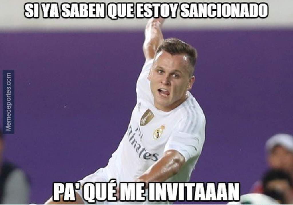 Cheryshev estaba sancionado por acumulación de amonestaciones, Real Madrid lo alineó y los memes no perdonaron la burla por el error.