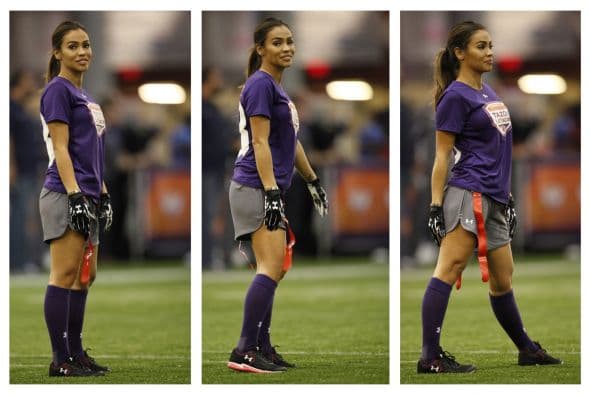 La Conferencia Nacional se impuso a la Conferencia Americana en el Tazón Latino IX y Hristo Stoichkov, para sorpresa de todos, fue reconocido como el MVP del juego, disfruta aquí de las mejores imágenes (Foto: Mario Castillo).