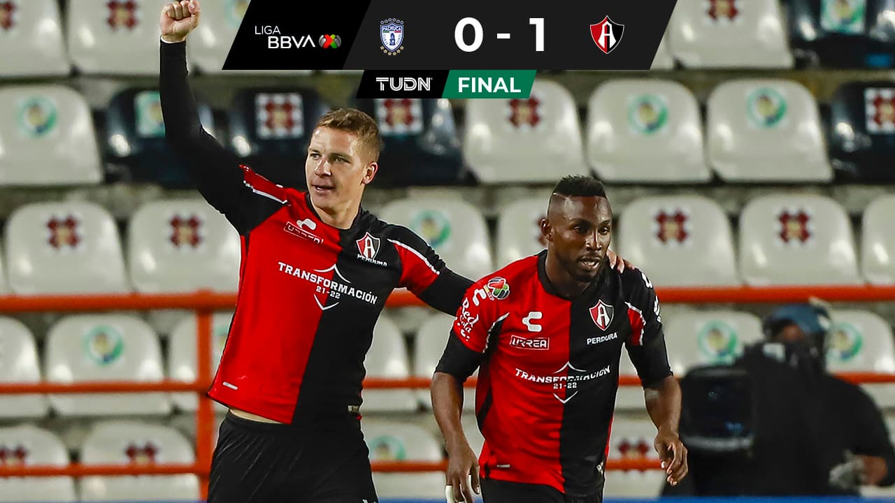 Con gol de Furch, Atlas vence a domicilio al Pachuca