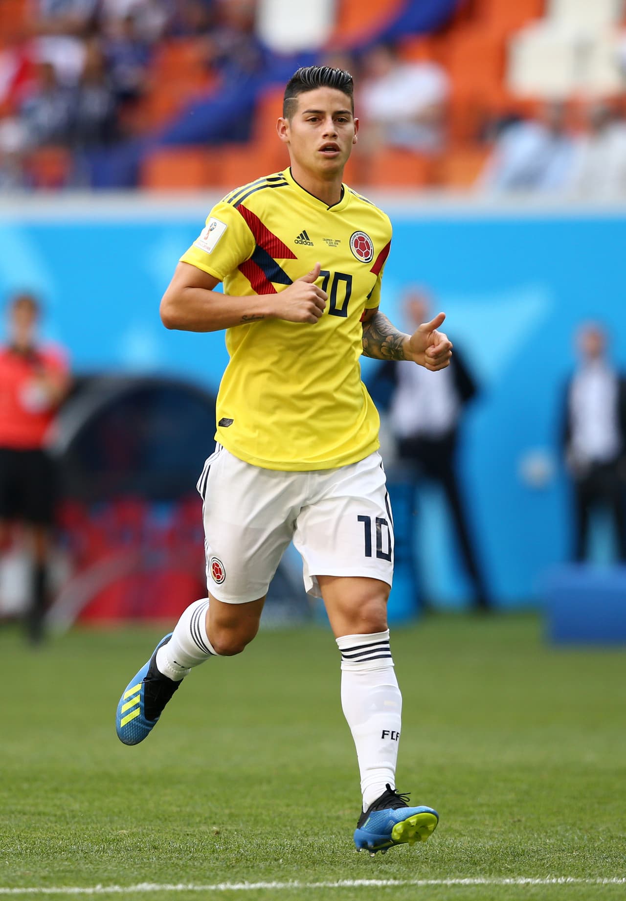 La entrada de James Rodríguez al minuto 14 del segundo tiempo por el autor del gol, Juan Fernando Quintero, no marcó diferencia.