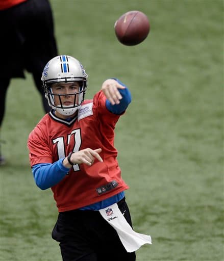 Kellen Moore, suplente de pasador (AP-NFL).