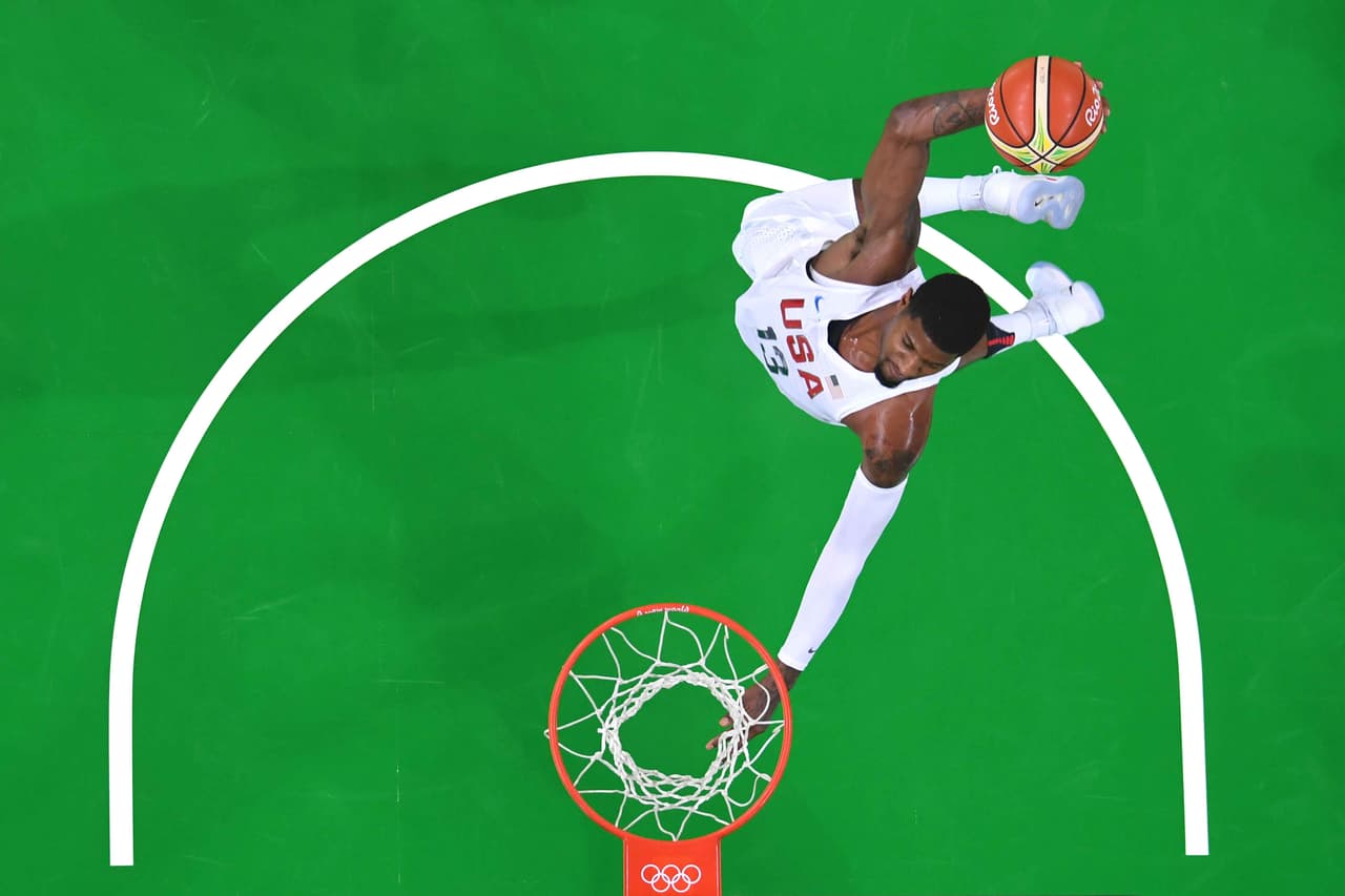 Paul George anotó 20 puntos y Estados Unidos se repuso de un mal primer cuarto para vencer 113-69 a Venezuela en su segundo partido dentro de la ronda de grupos de los Juegos Olímpicos.