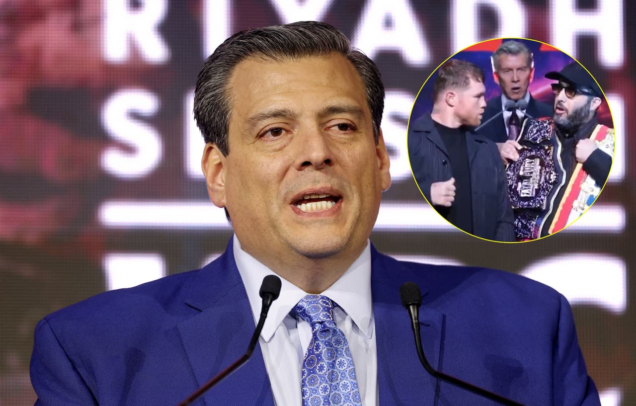 Sulaimán reacciona al ninguneo del CMB en careo de Canelo