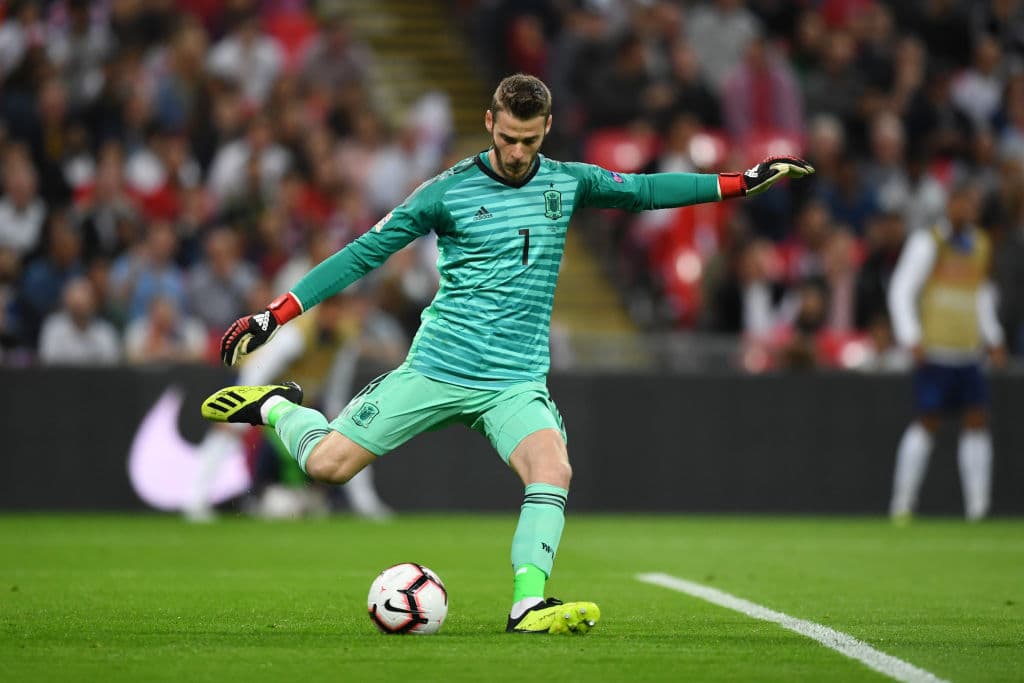 <b>Arquero:</b> David de Gea.