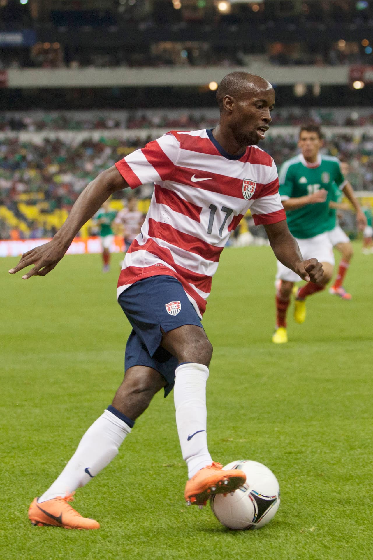 En la victoria del Team USA frente al Tri de hace cinco años DaMarcus Beasley (foto) y Graham Zusi fueron suplentes, pero ingresaron de cambio.