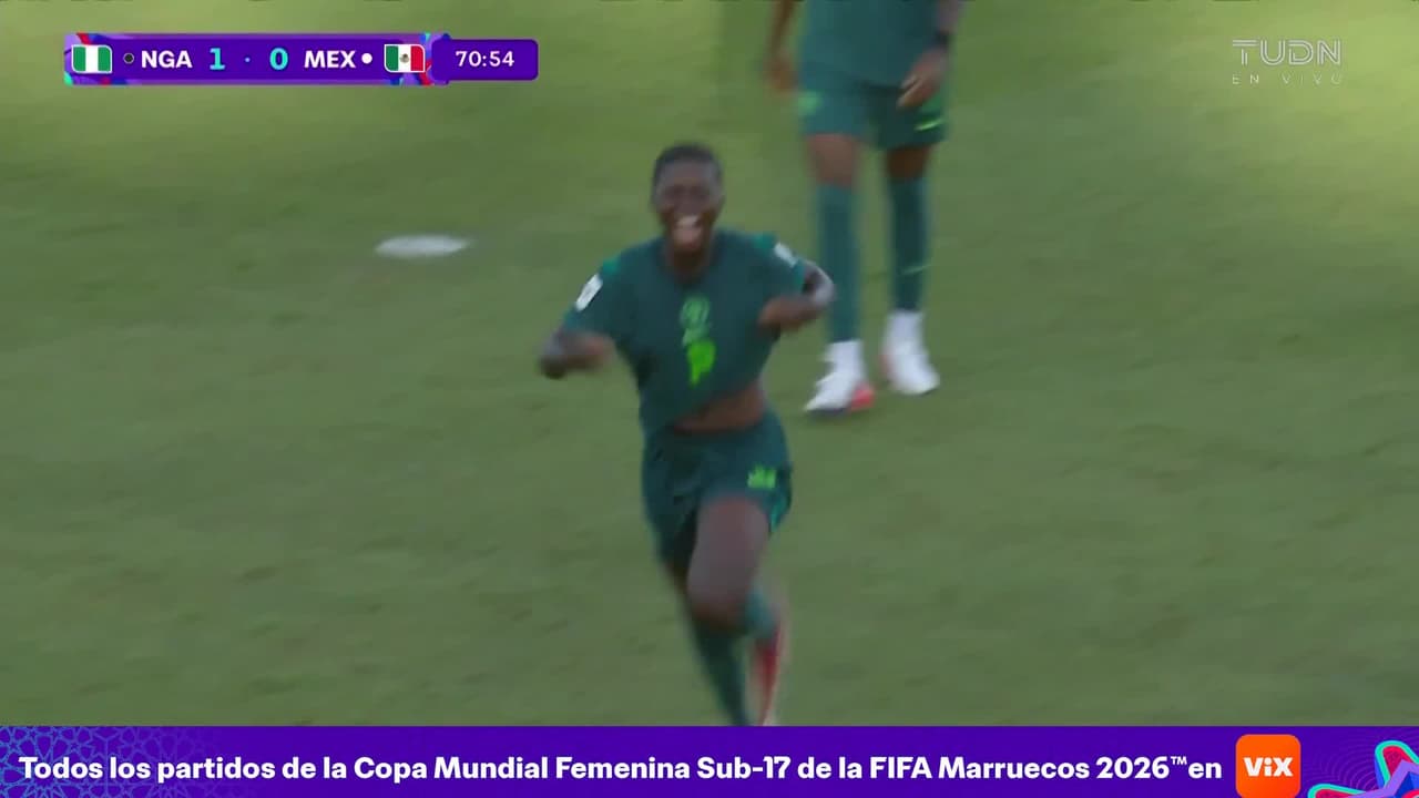 ¡Gol de Nigeria! Dunstan aprovecha el rebote y pone el 2-0
