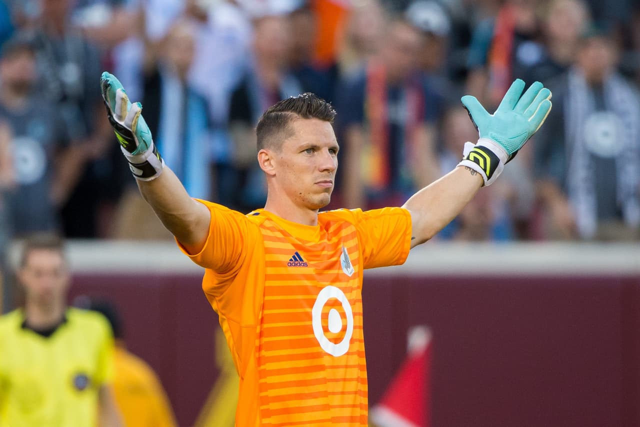 Bobby Shuttleworth fue tan importante en el arco de 'los Loons' como lo fueron los delanteros de Minnesota United en el triunfo por goleada sobre LAFC. (USA Today Images)