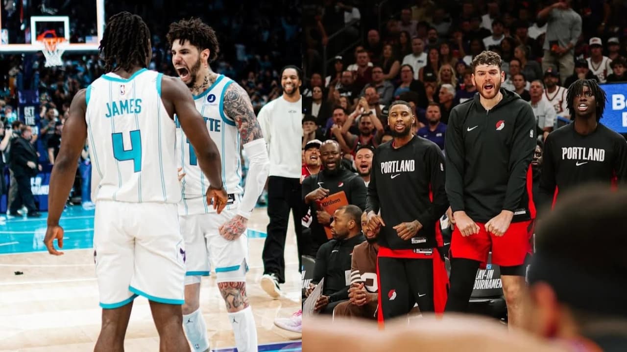 Portland avanza a playoffs; Charlotte sigue con vida en el inicio del play in