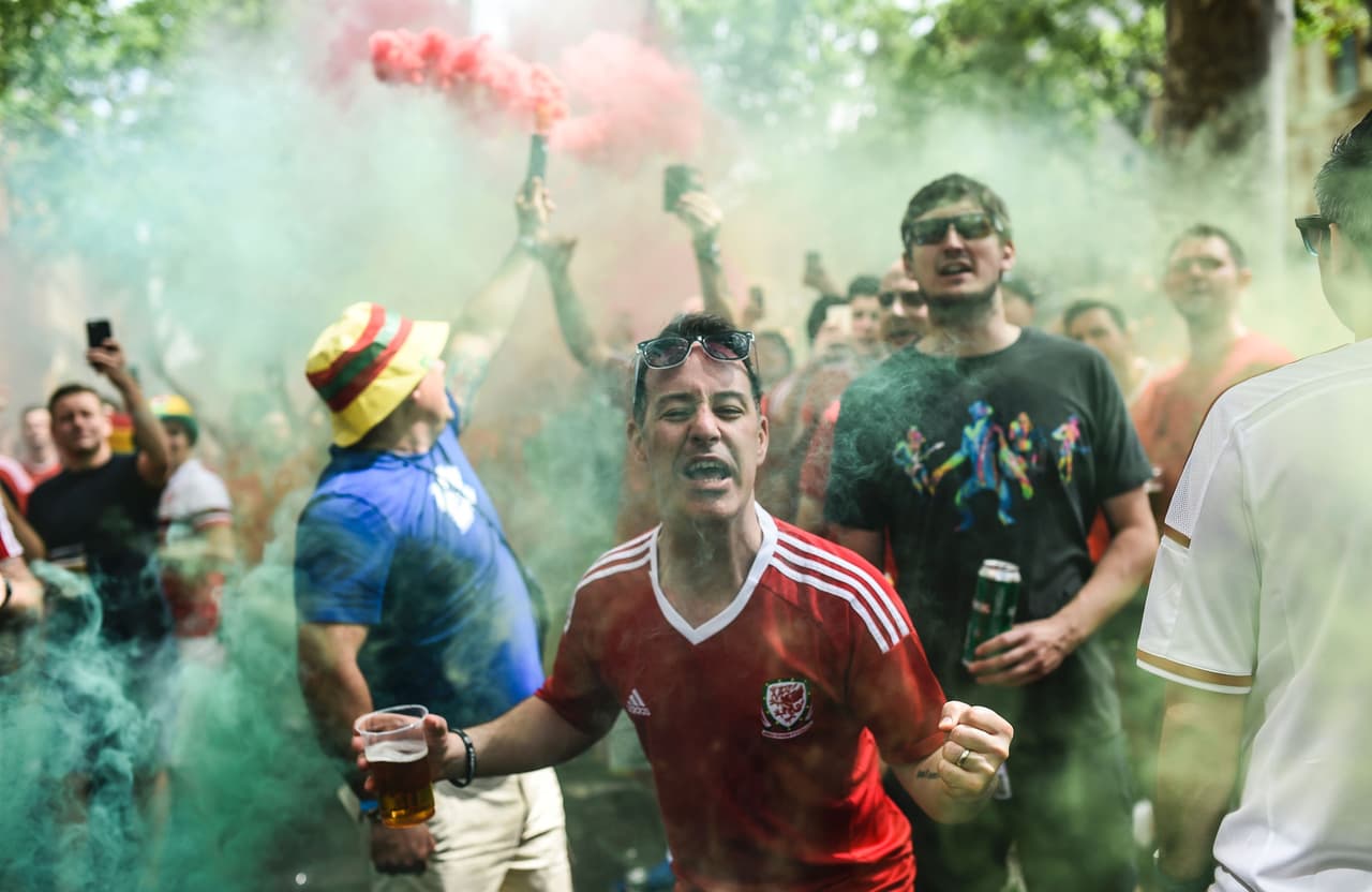 La pasión antes del partido.