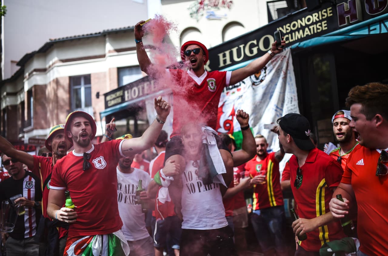 Las calles de las ciudades sedes de Francia.