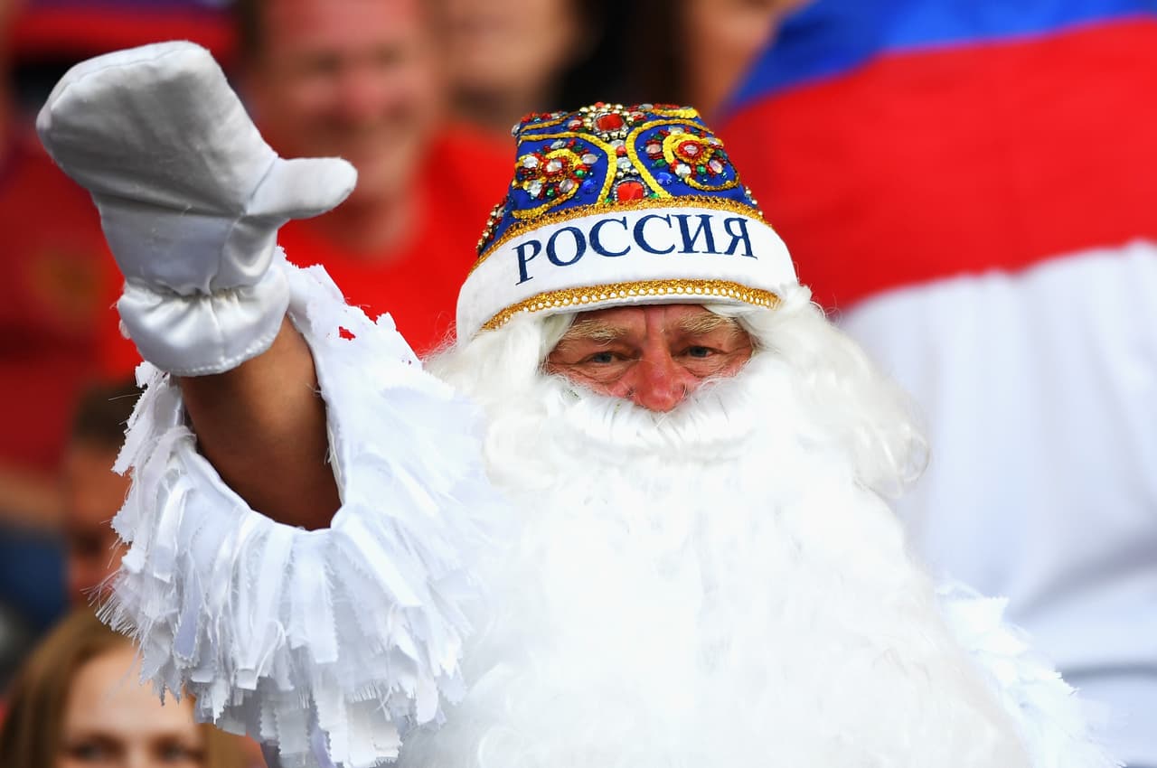 Los fans de Rusia.