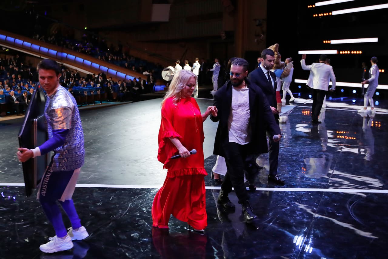 Dolina, de Azerbaiyán, es una de las celebridades con mayor reconocimiento en Europa Oriental y de ahí su presencia en el evento.