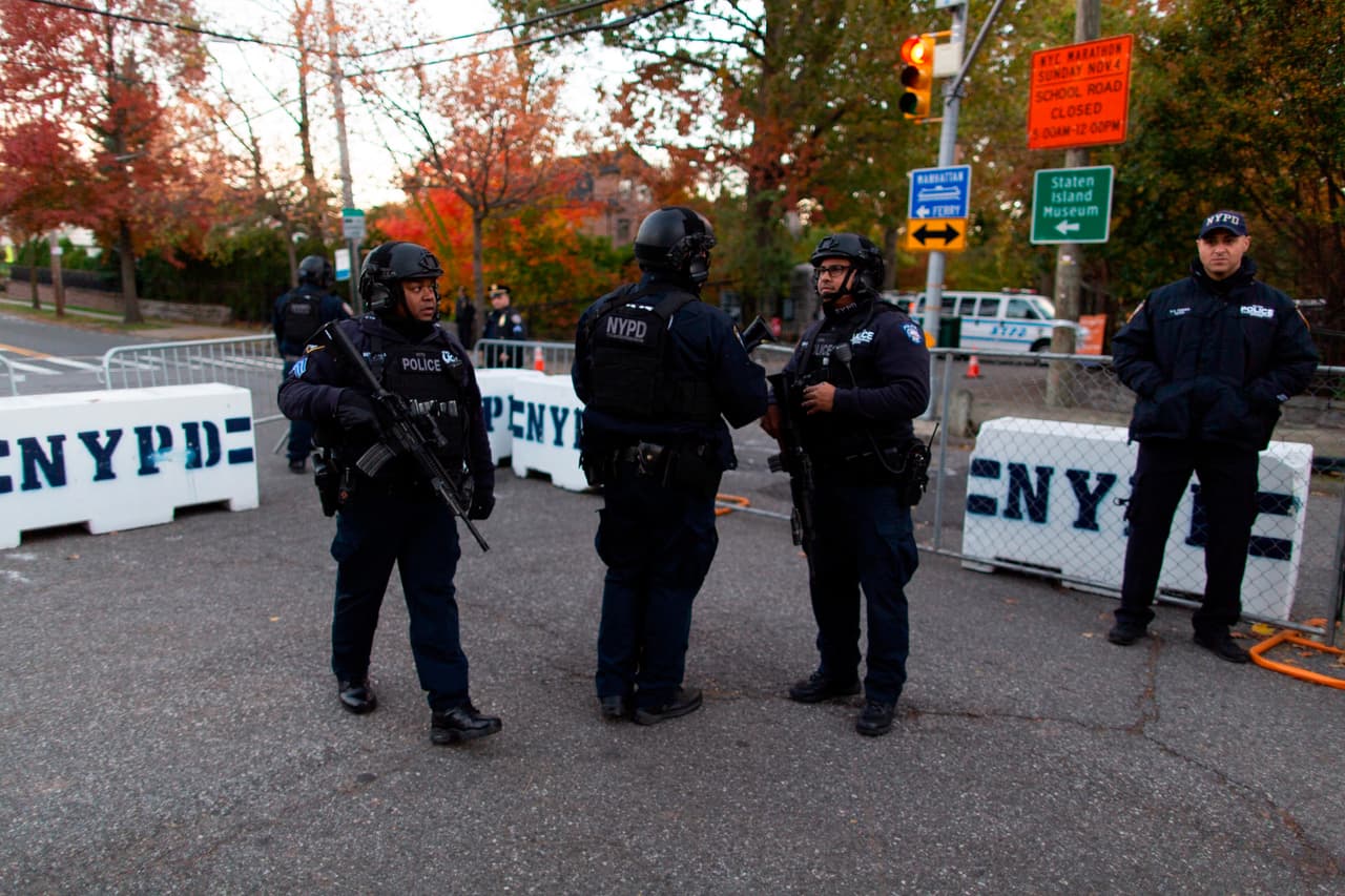 Las autoridades establecieron sus anillos de seguridad para evitar ninguna sorpresa como la sucedida en el pasado en otras grandes carreras.