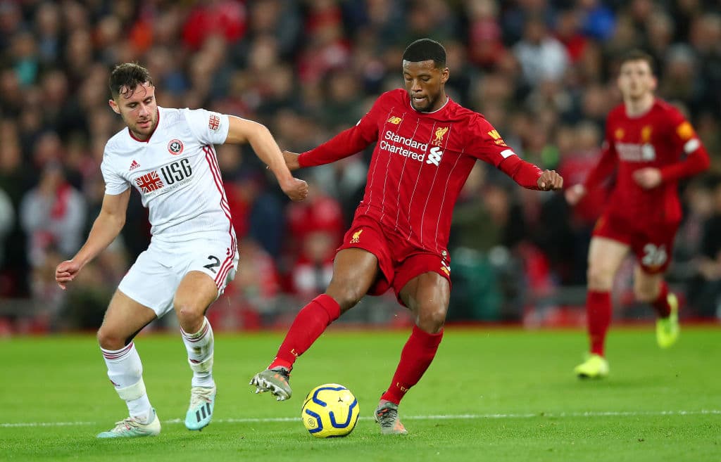 Con goles de Salah y Mané, los Reds ganan 2-0 al Sheffield United y siguen alejándose en la cima de la Premier League.