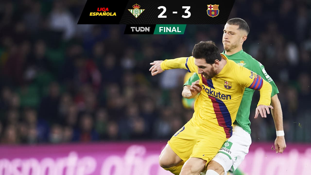 Setién y Barcelona le pegan al Betis con gran juego de Guido