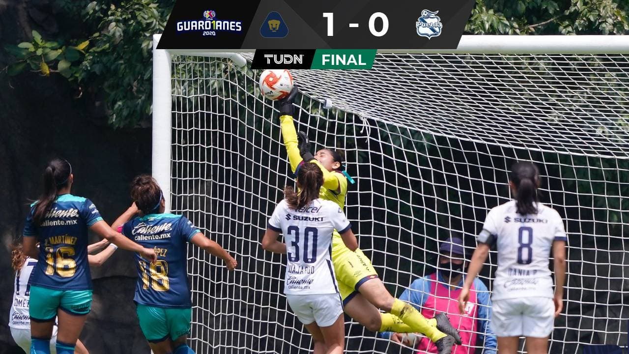 Pumas vence a Puebla con un gol al final del encuentro