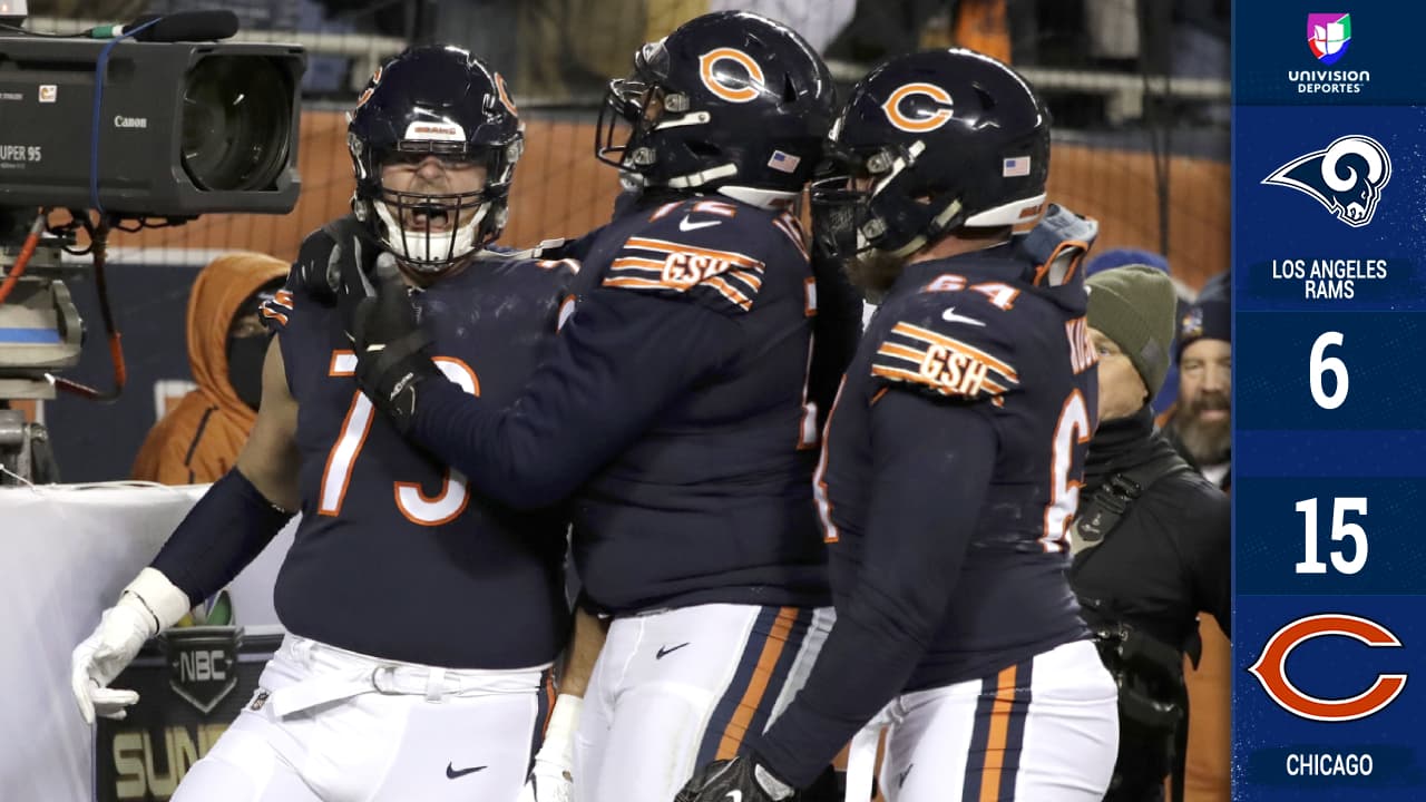 Chicago ganó de nuevo por su impresionante defensiva que 'congeló' a los Rams 