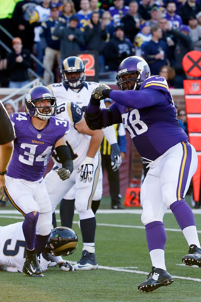 Jugador Defensivo de la Semana 9 NFC: DT Linval Joseph, Minnesota Vikings